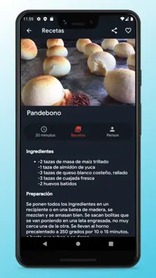 Colombian Recipes - Food App android App screenshot 4